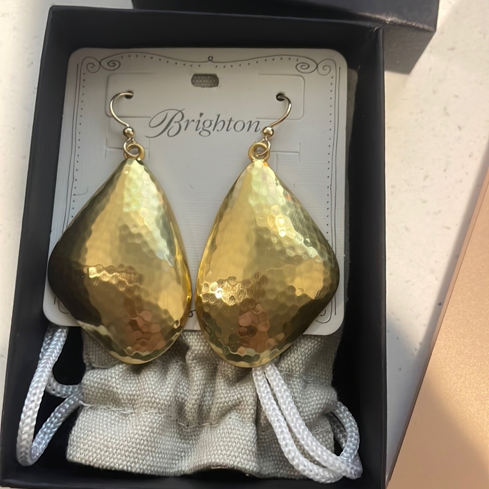 Brighton Trianon French Wire Earrings Gold